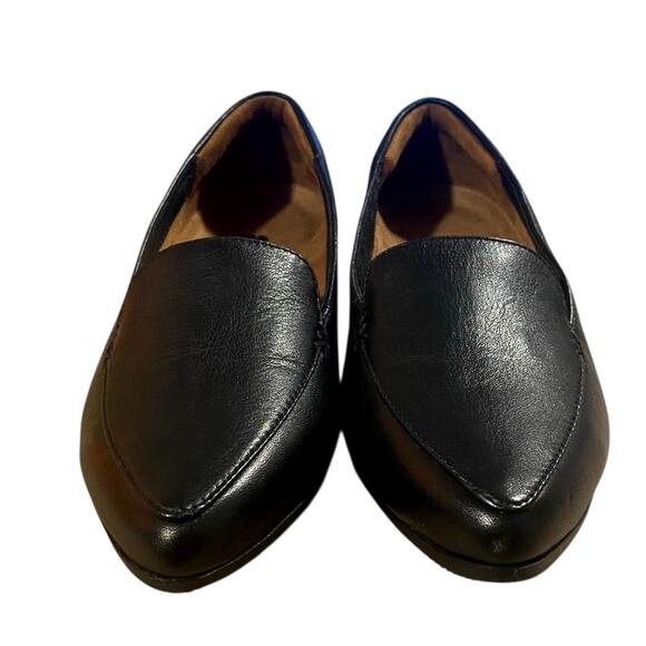 Shoes For Crews Womens 6 Work Loafer Black Leather Non Slip Comfort Shoes - Picture 8 of 9